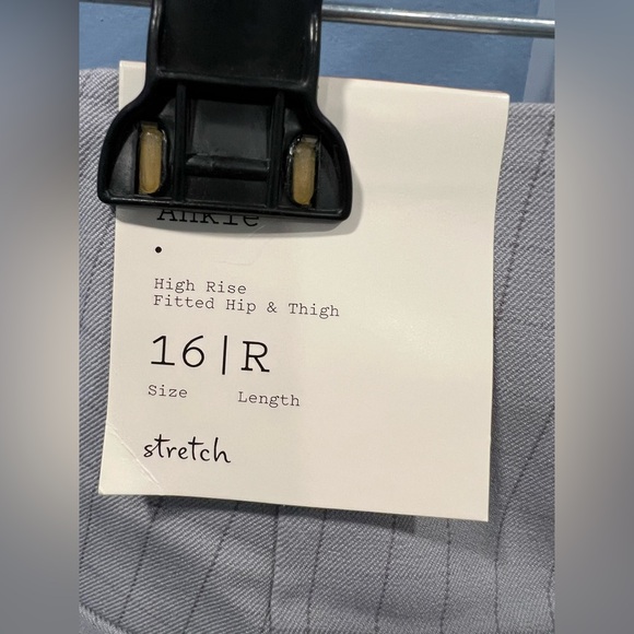 Gray Plaid Pant A NEW DAY SIZE 16 - Picture 6 of 7